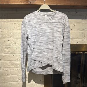 Lululemon Athletica Heathered Gray Sweatshirt